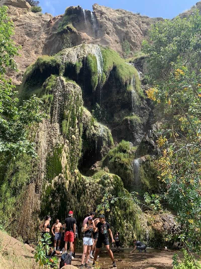 Reaching the Upper Waterfall: A Challenging but Stunning Climb