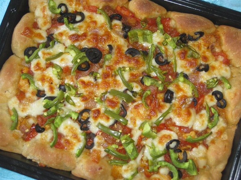 Rectangle Pizza