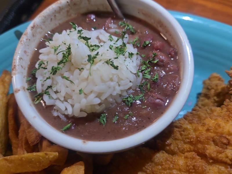 Red Beans and Rice That Bring the Bayou to the Beach