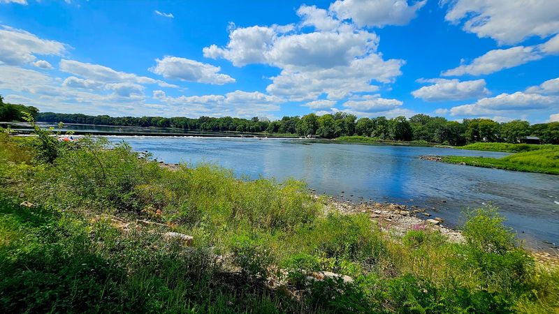 Relaxing Along the Kankakee River