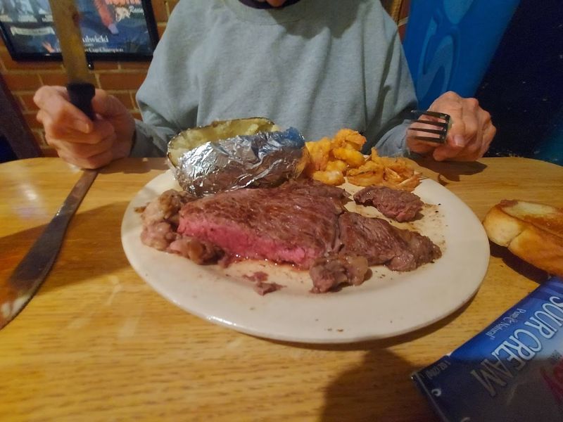 Ribeye Steaks Cooked Just Right Ribeye Steaks Cooked Just Right