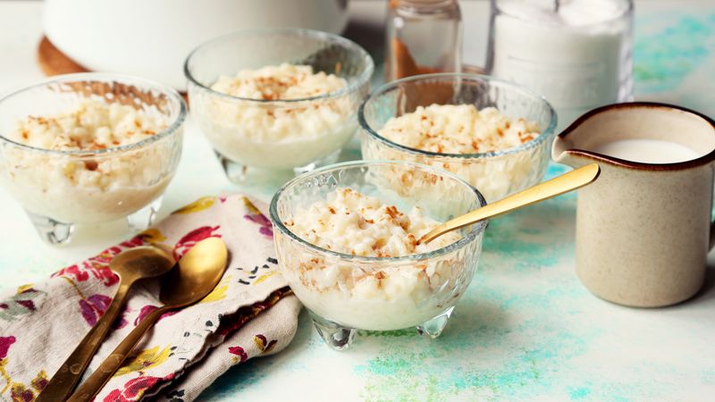 Rice Custard Bowl Rice Custard Bowl