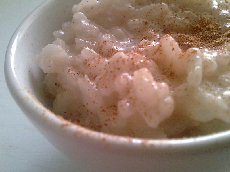 Rice pudding