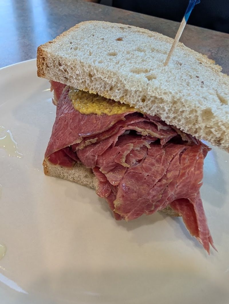 Roast Beef Sandwich Full of Juicy Flavor