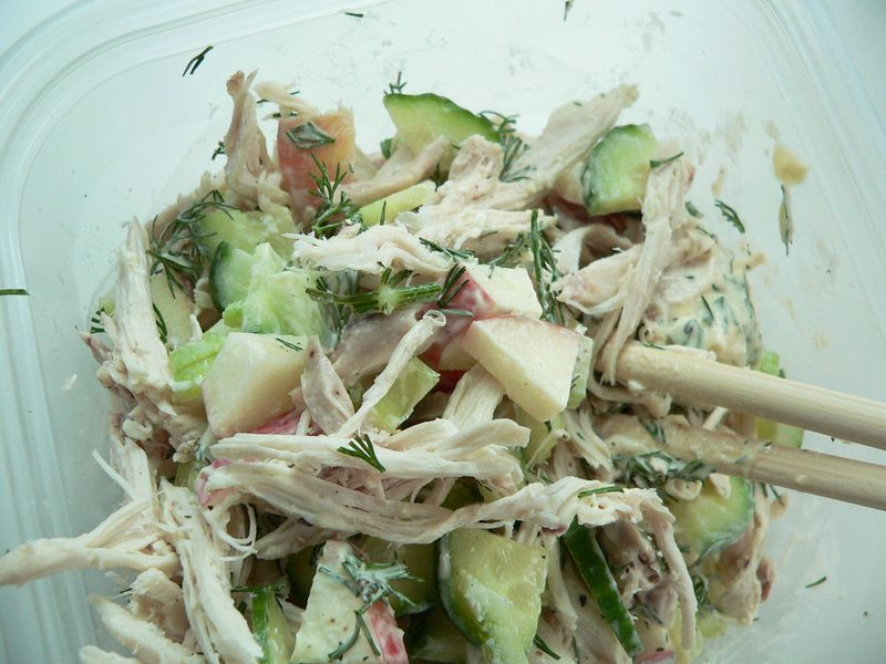 Roast chicken - Chicken salad