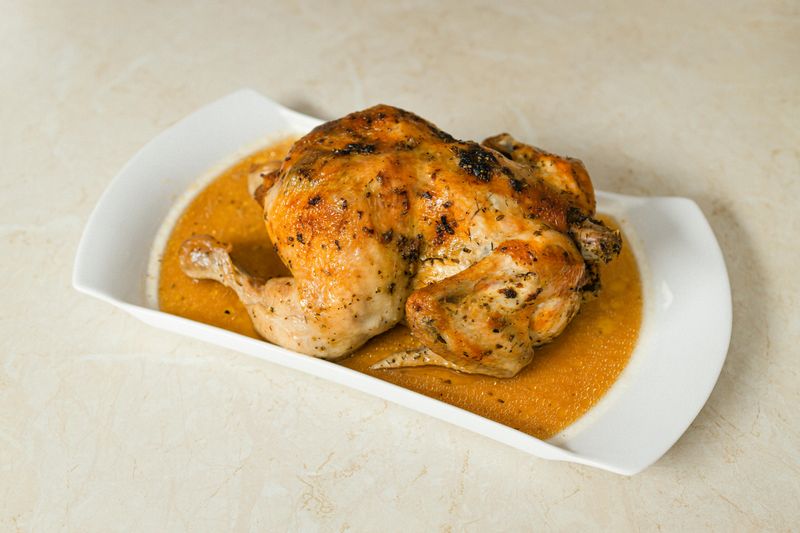 Roasted chicken