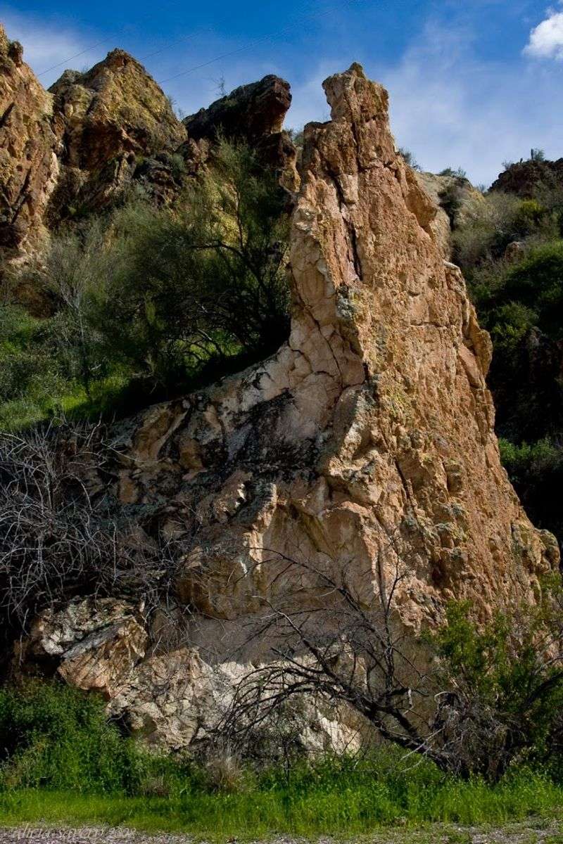 Rock Climbing in the Superstition Mountains