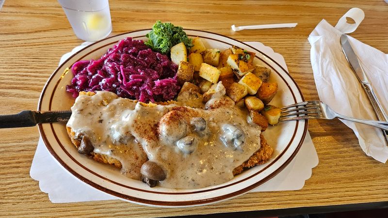 Rouladen, Red Cabbage, and Fried Spätzle — A Holy Trinity