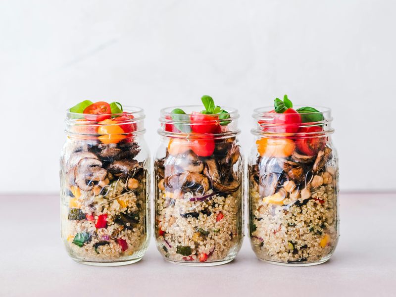 Salad jar