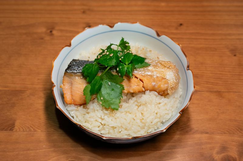 Salmon Rice Bowls