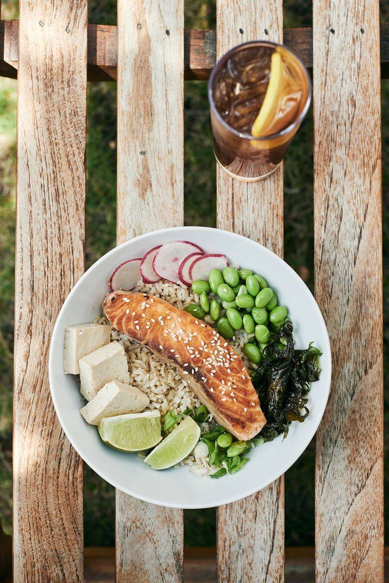 Salmon bowl