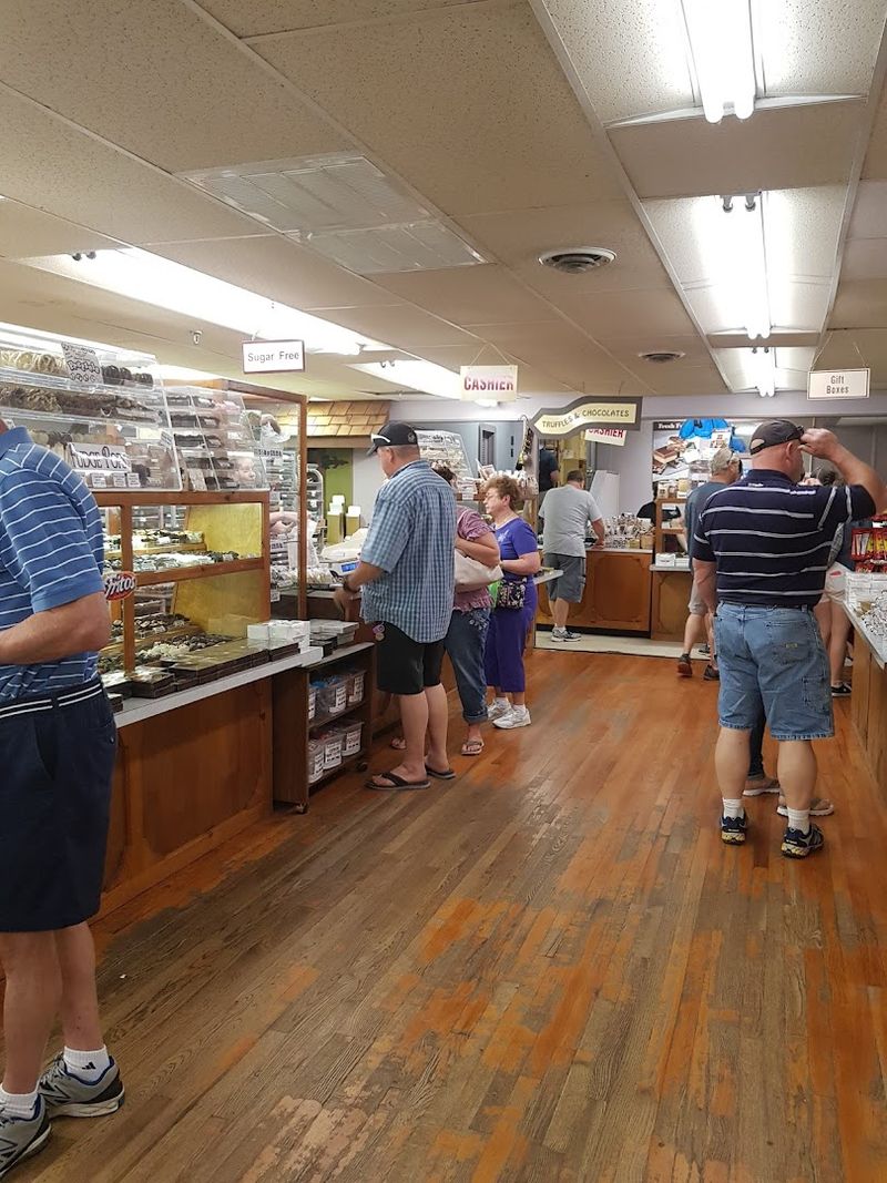 Salt Water Taffy, Pralines, and Classic Candy Selections