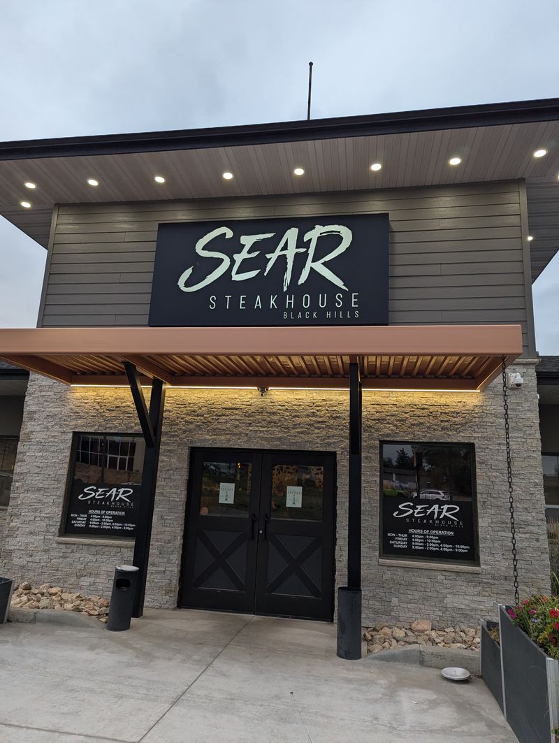 Sear Black Hills Steakhouse - Rapid City, South Dakota Sear Black Hills Steakhouse - Rapid City, South Dakota