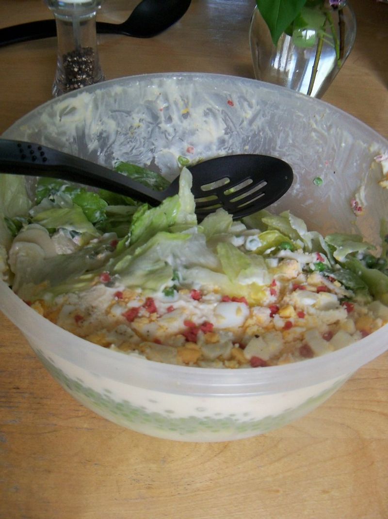 Seven layer salad