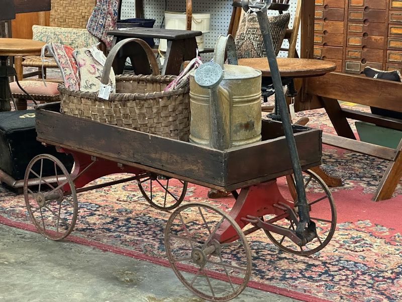 Shopping Carts Make Hauling Treasures Much Easier