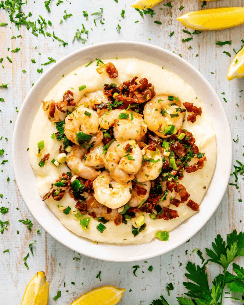 Shrimp and Grits Done the Southern Way