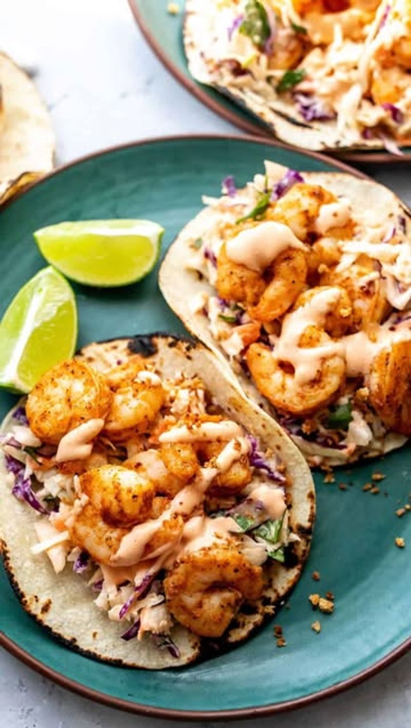 Shrimp tacos Shrimp tacos