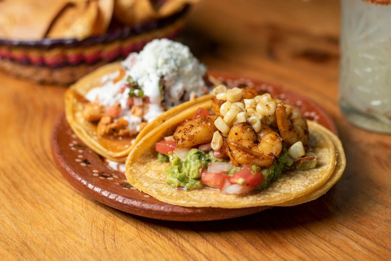 Shrimp tacos