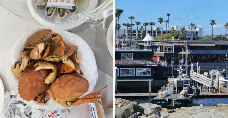 Sink your teeth into incredibly fresh Pacific crab at this beloved California seafood restaurant