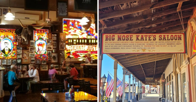Sip whiskey at this legendary Arizona saloon once visited by outlaws
