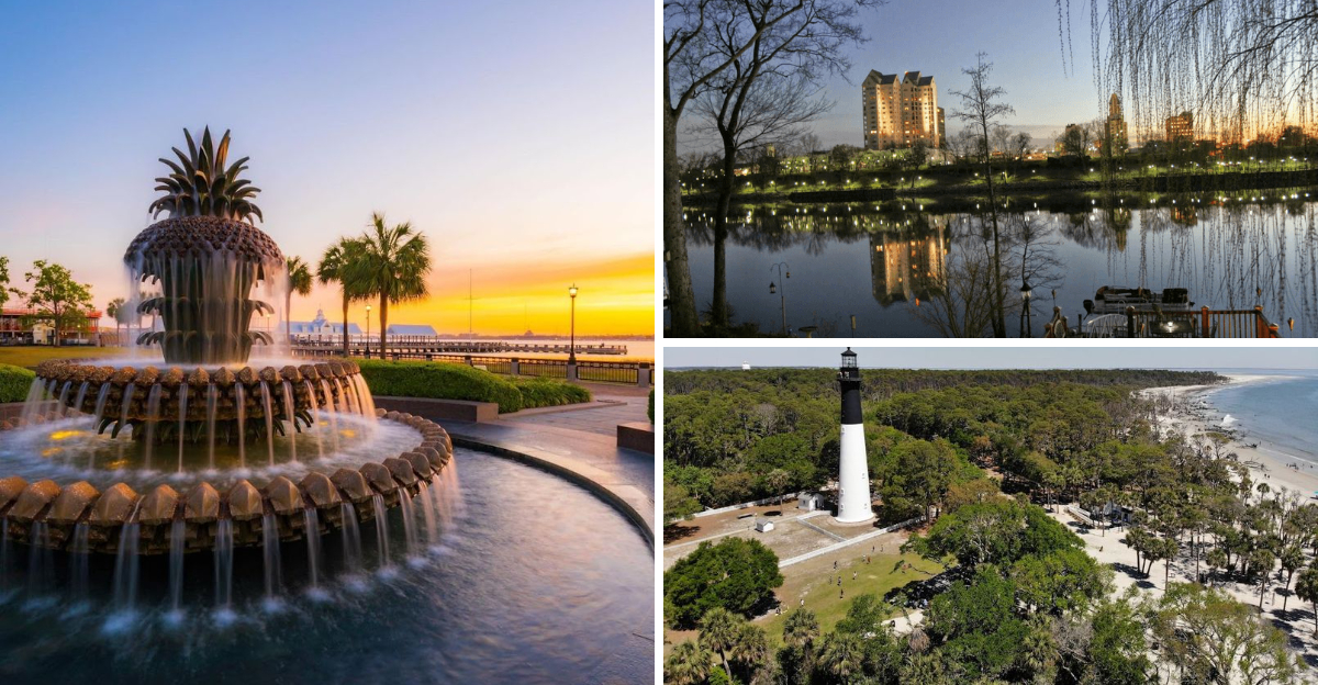 Skip the expensive weekend plans and take these simple but scenic South Carolina day trip drives