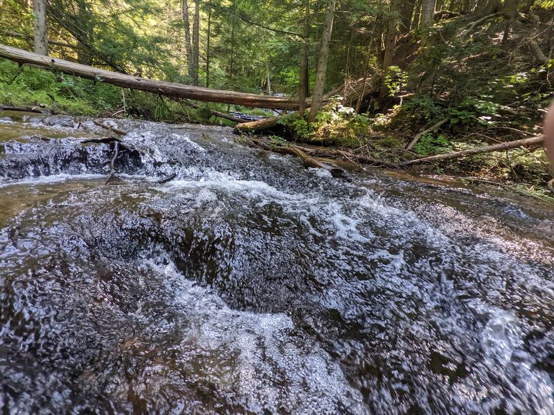 Smaller Falls Along the Way Add to the Fun