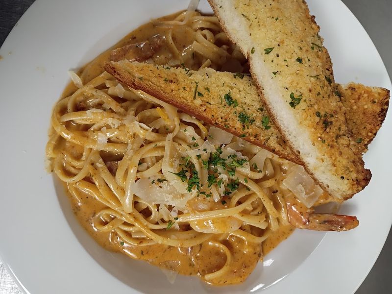 Smoky Fettuccine Alfredo Pasta