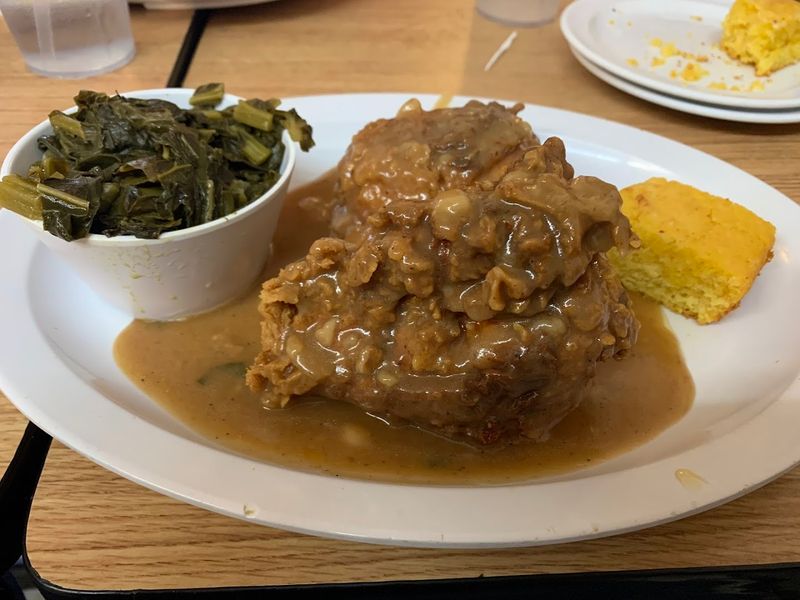 Smothered Steak with Onions and Gravy