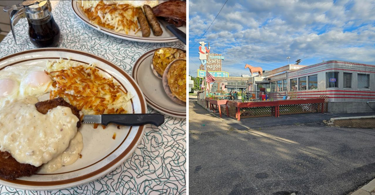 Some of Colorados best chicken fried steak is served inside this unassuming restaurant