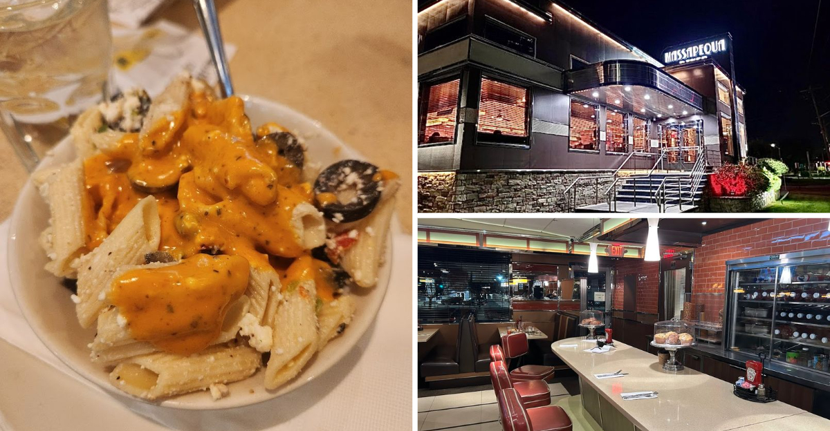 Some of New Yorks best pasta salad is served inside this unassuming diner