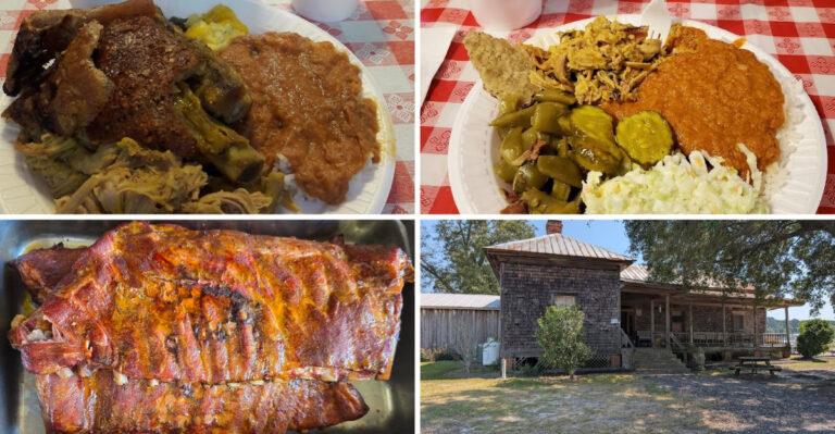 Some of South Carolina’s best pulled pork is served at this beloved BBQ joint