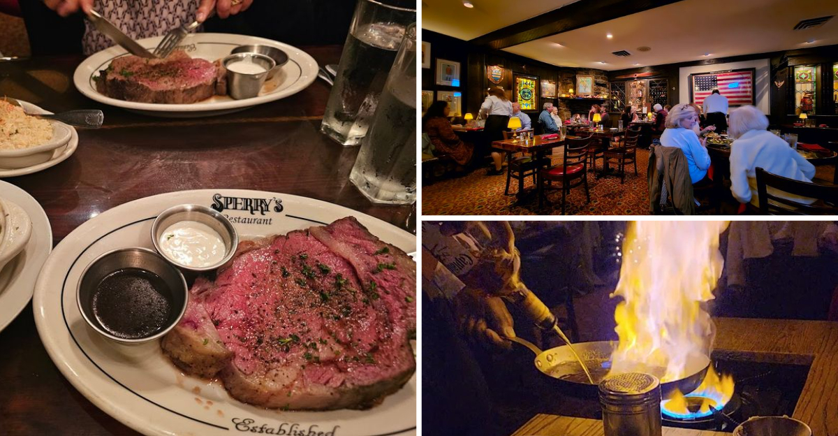 Some of Tennessees best prime rib is served inside this legendary restaurant