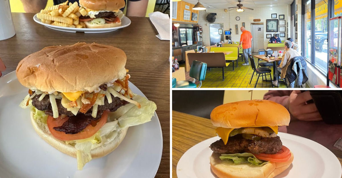 Some of the best burgers in South Carolina are served inside this unassuming restaurant