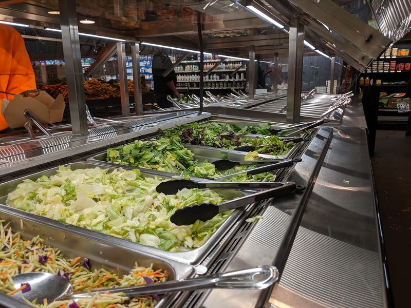 Soup Bar, Hot Bar, and Salad Bar