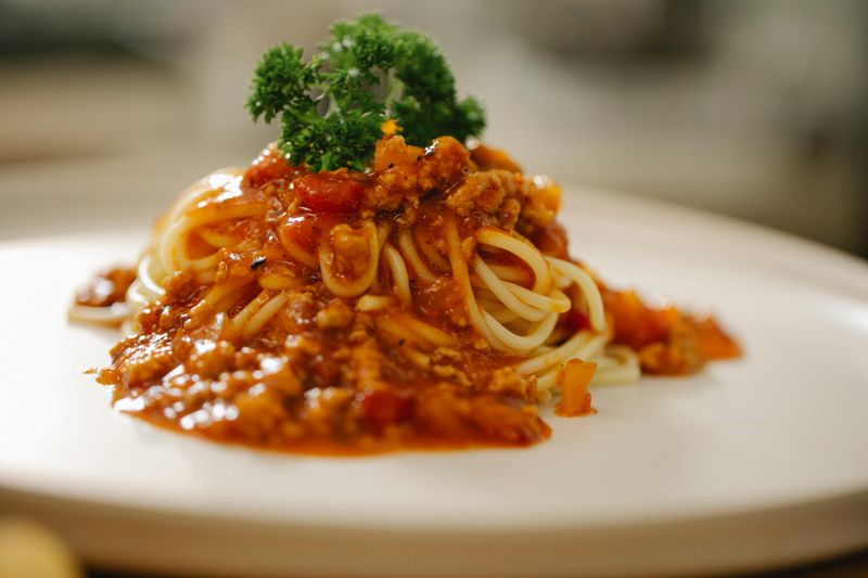 Spaghetti with meat sauce
