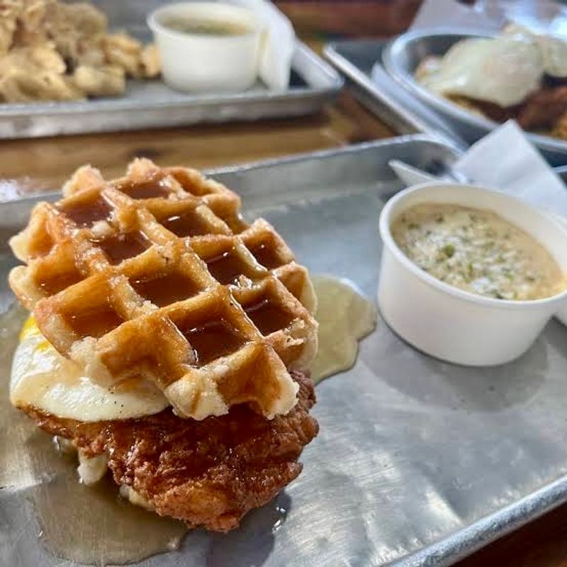 Spicy Chicken and Waffles Worth Every Bite