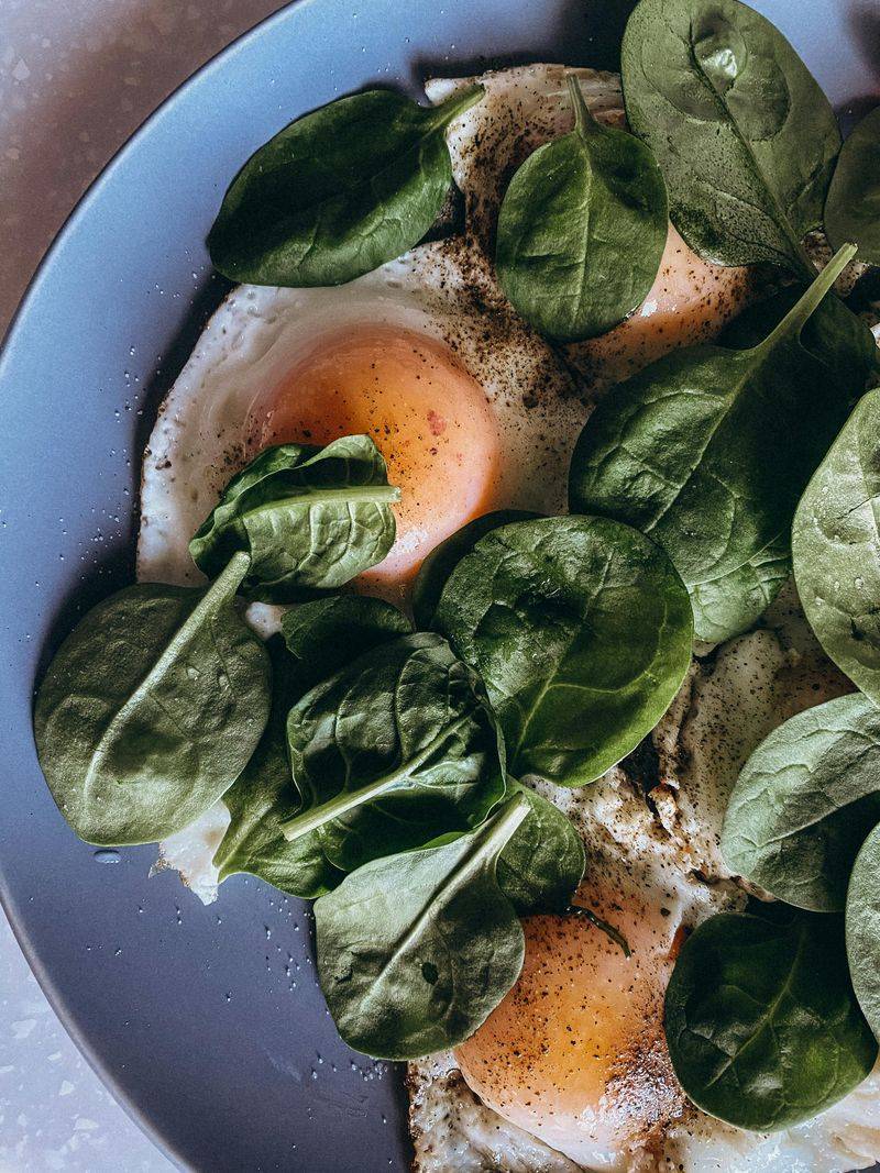 Spinach Eggs