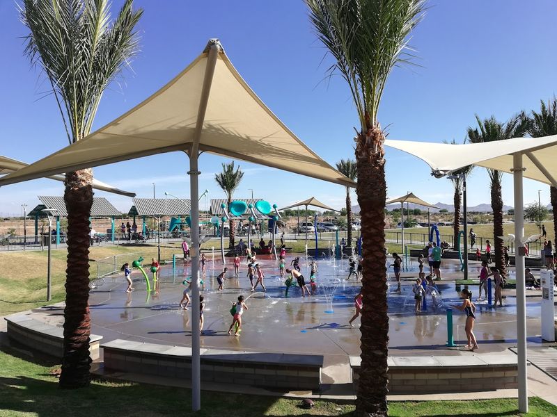 Splash Pad Fun for Hot Arizona Days