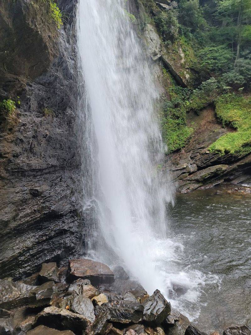 Standing at the Base: A Mist-Filled, Magical Experience