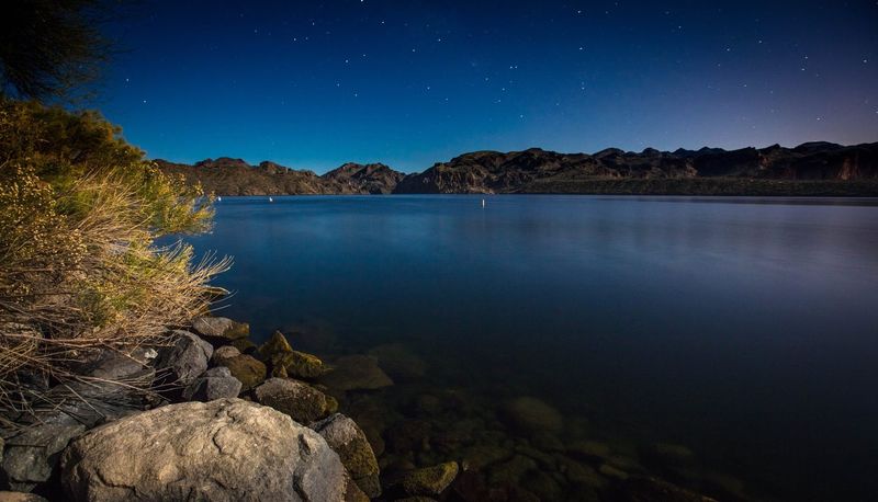 Stargazing After Dark at the Lake
