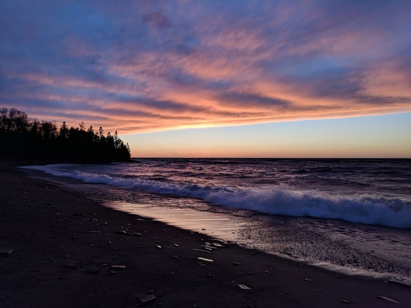 Stargazing on a Dark Sky Beach