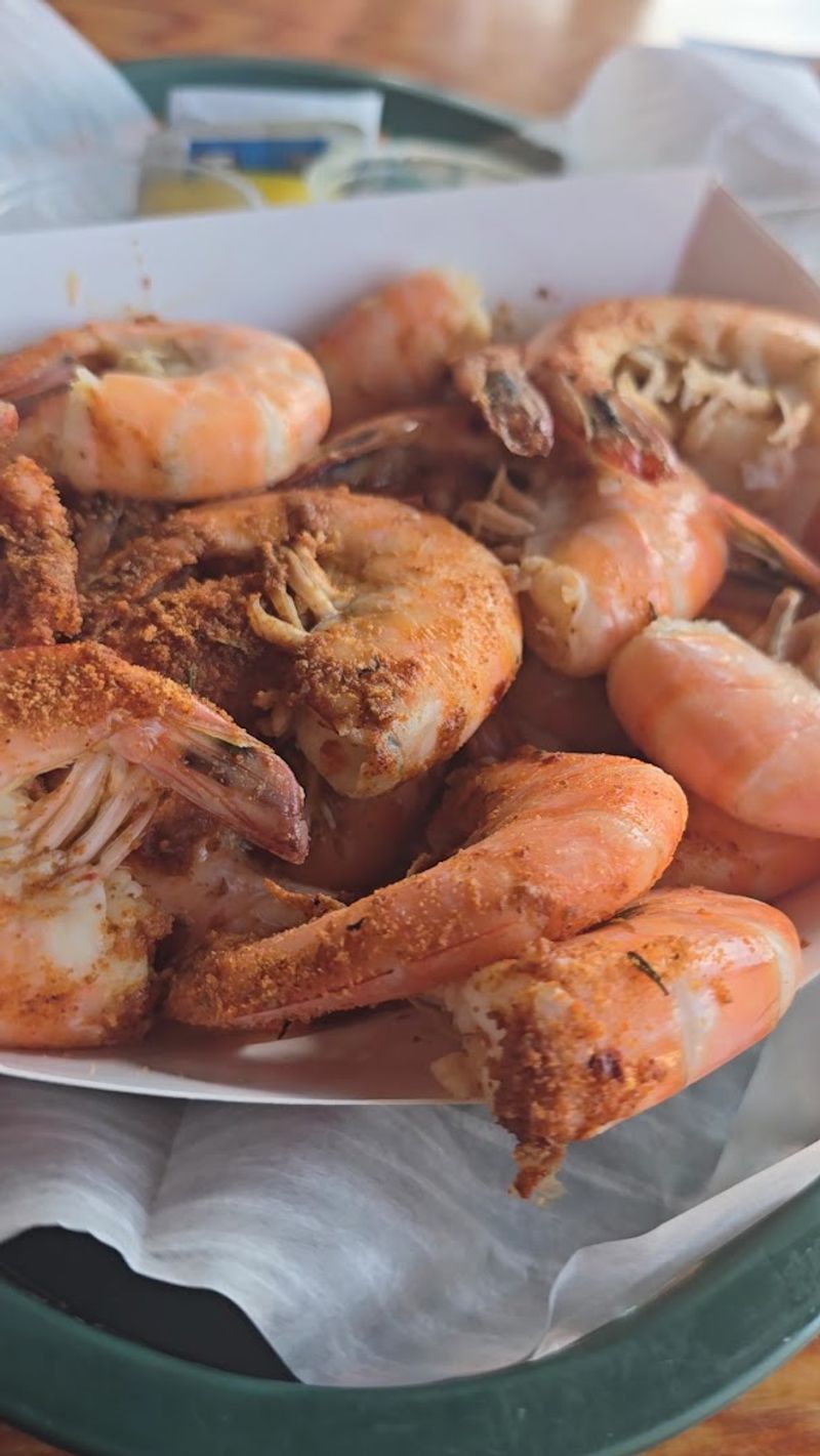 Steamed Spiced Shrimp Worth the Drive