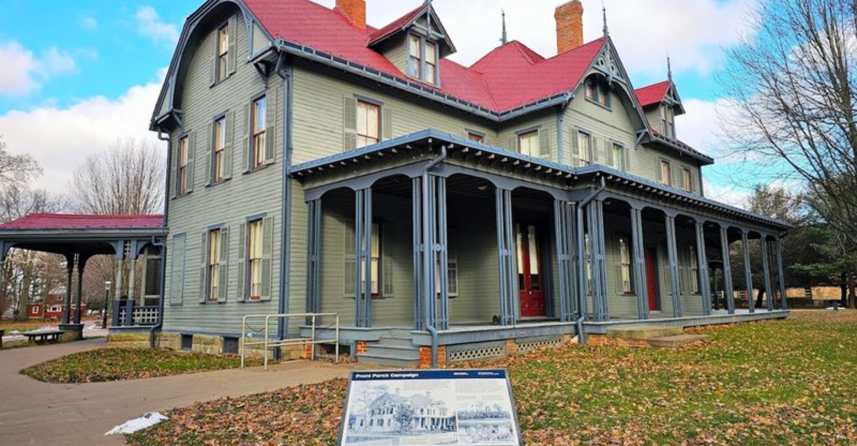 Step back in time at this stunning presidential museum in Ohio