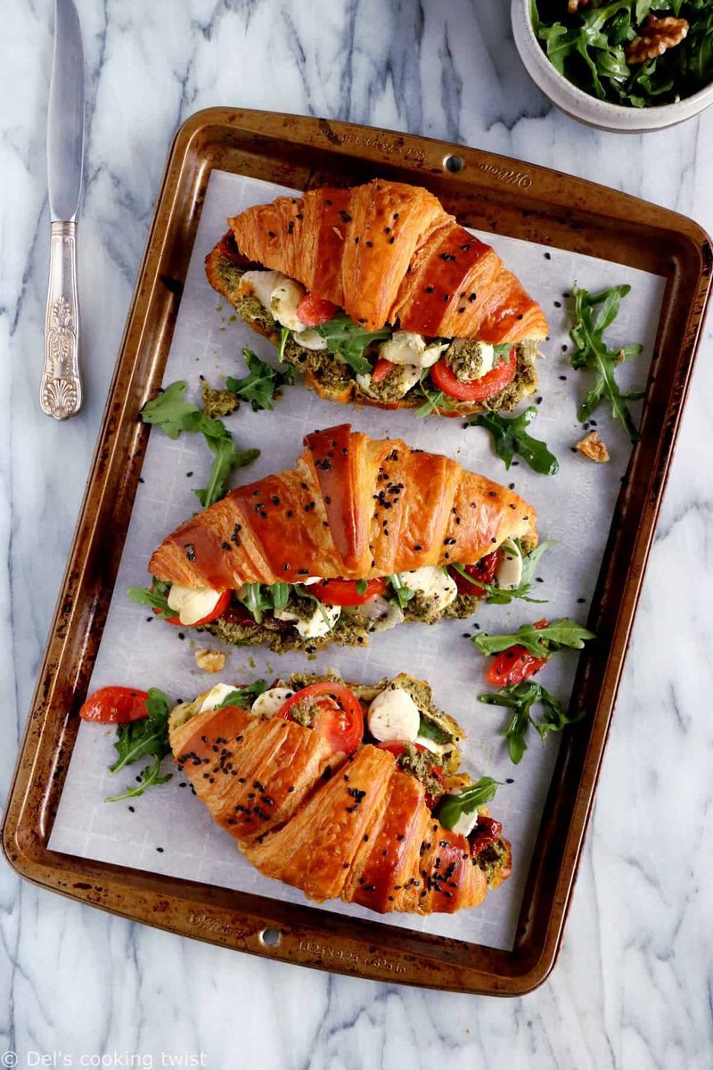 Stuffed Croissant Sandwiches