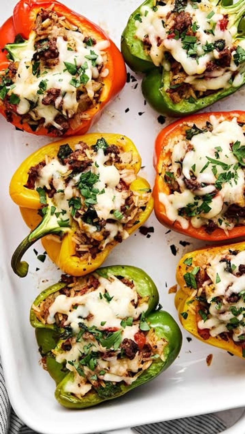 Stuffed bell peppers