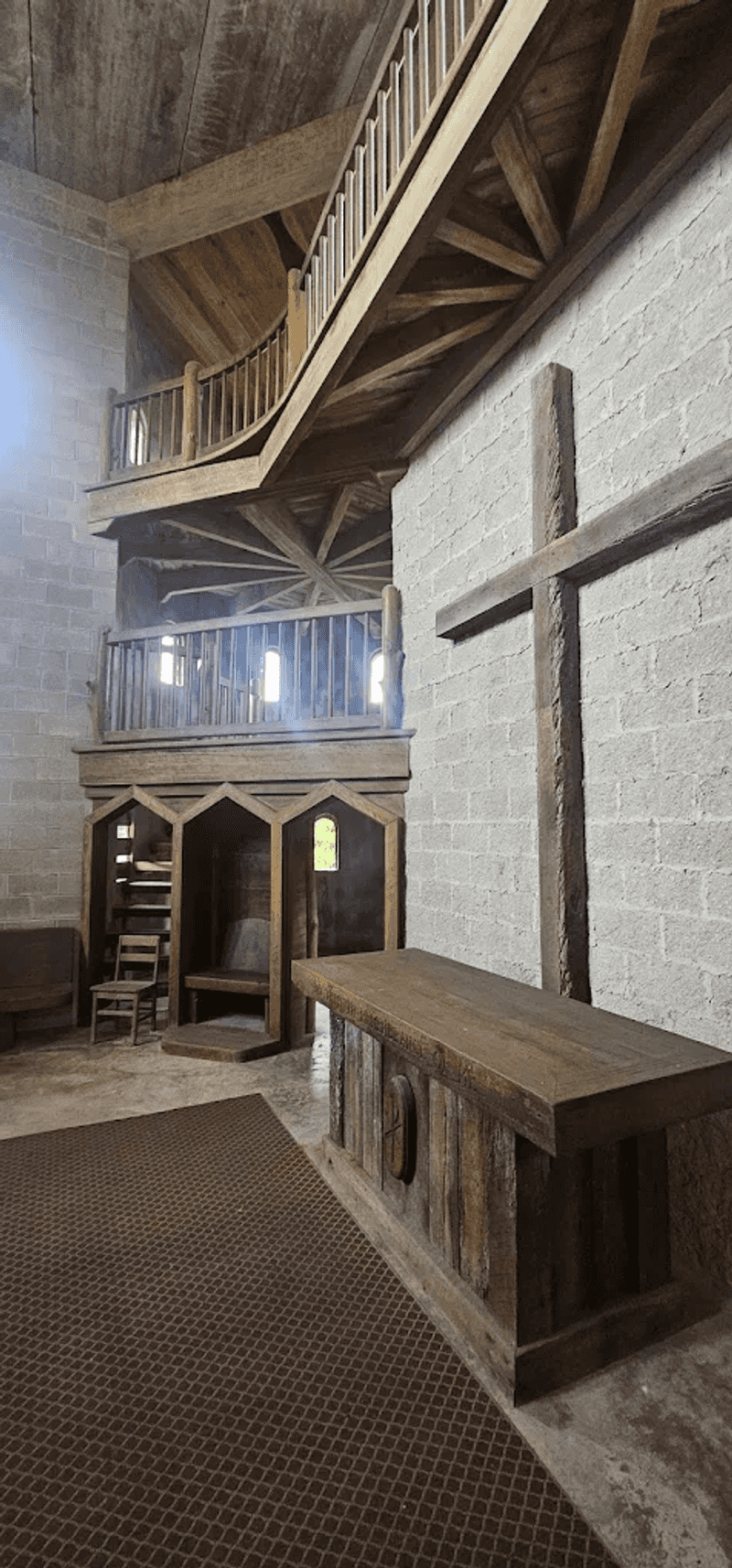 Stunning Cypress Woodwork Hidden Inside the Walls