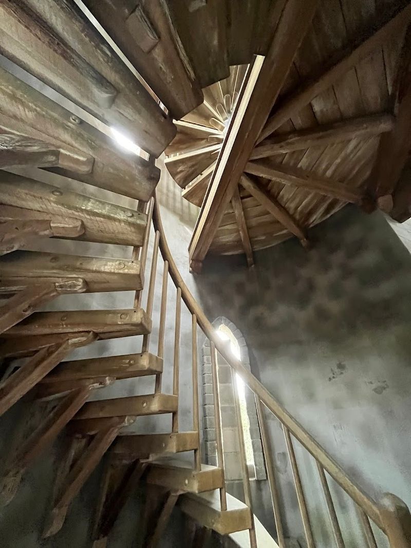 Stunning Cypress Woodwork Inside the Castle
