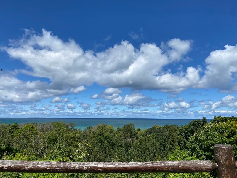 Stunning Lake Michigan Views From the Back Garden