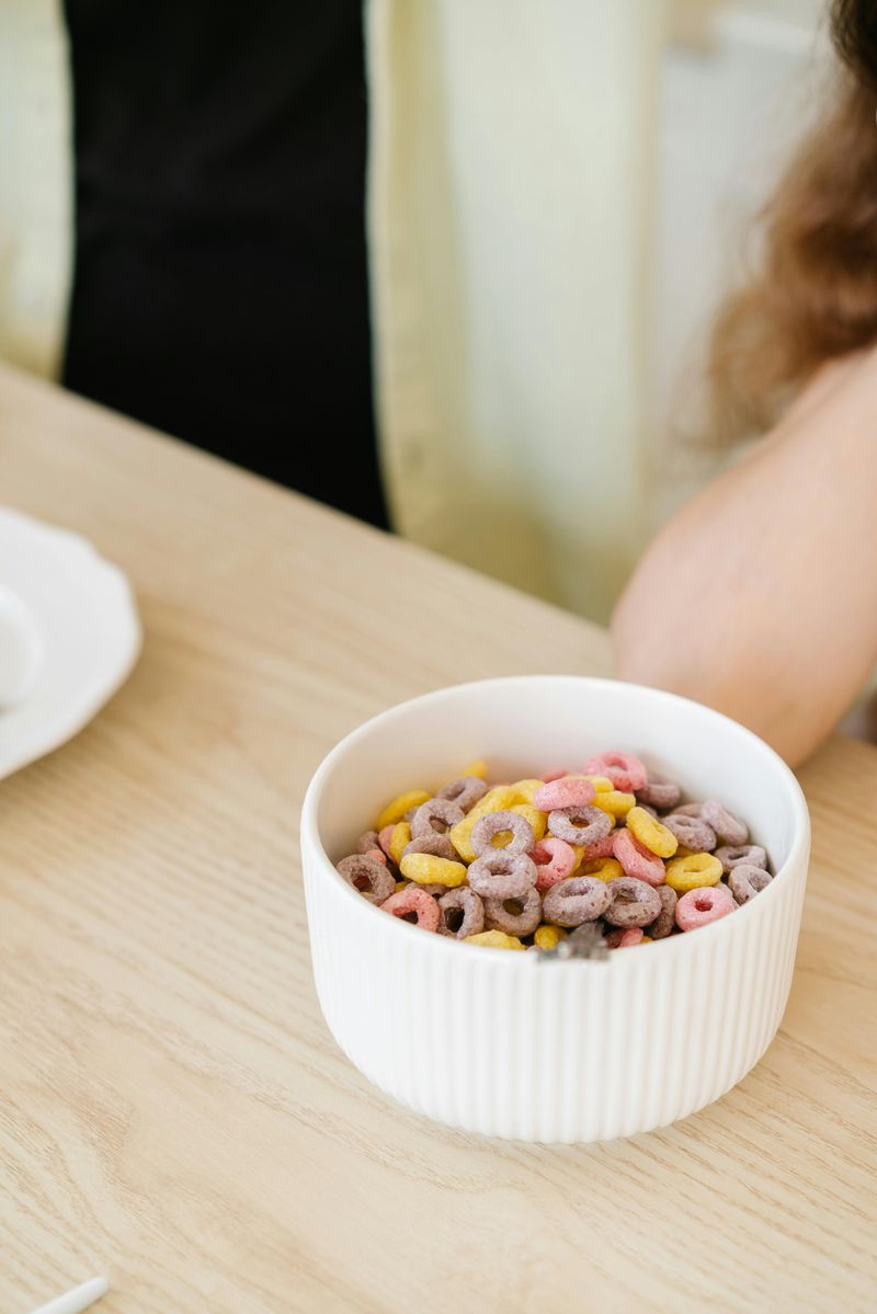 Sugary cereal Sugary cereal