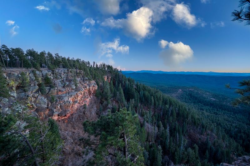 Sunset Views from the Rim Edge